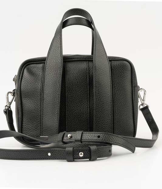 Bagliore borsa a mano in pelle